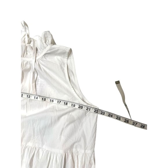 NWT FRENCH CONNECTION Womens Rhodes Conscious Poplin White‎ Shirt Dress - Picture 11 of 13